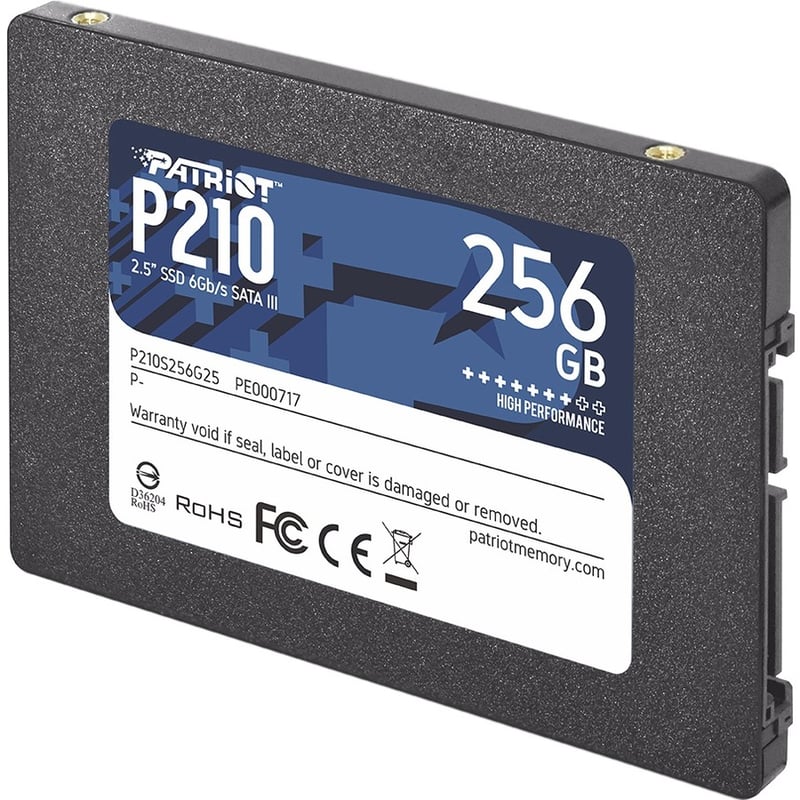 PATRIOT P210 256GB SATA3 2.5 SSD - Thumbnail 1
