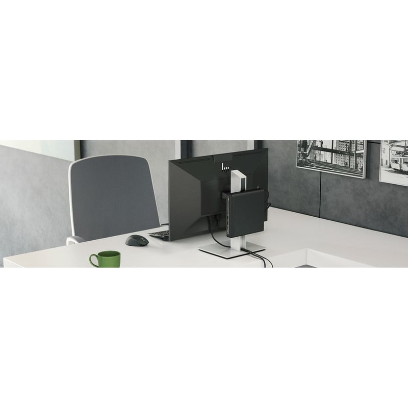 HP Business Desktop ProDesk 405 G6 Desktop Computer - AMD Ryzen 5 PRO 4650GE Hexa-core (6 Core) 3.30 GHz - 16 GB RAM DDR4 SDRAM - 128 GB M.2 PCI Express NVMe SSD - Desktop Mini - Thumbnail 4