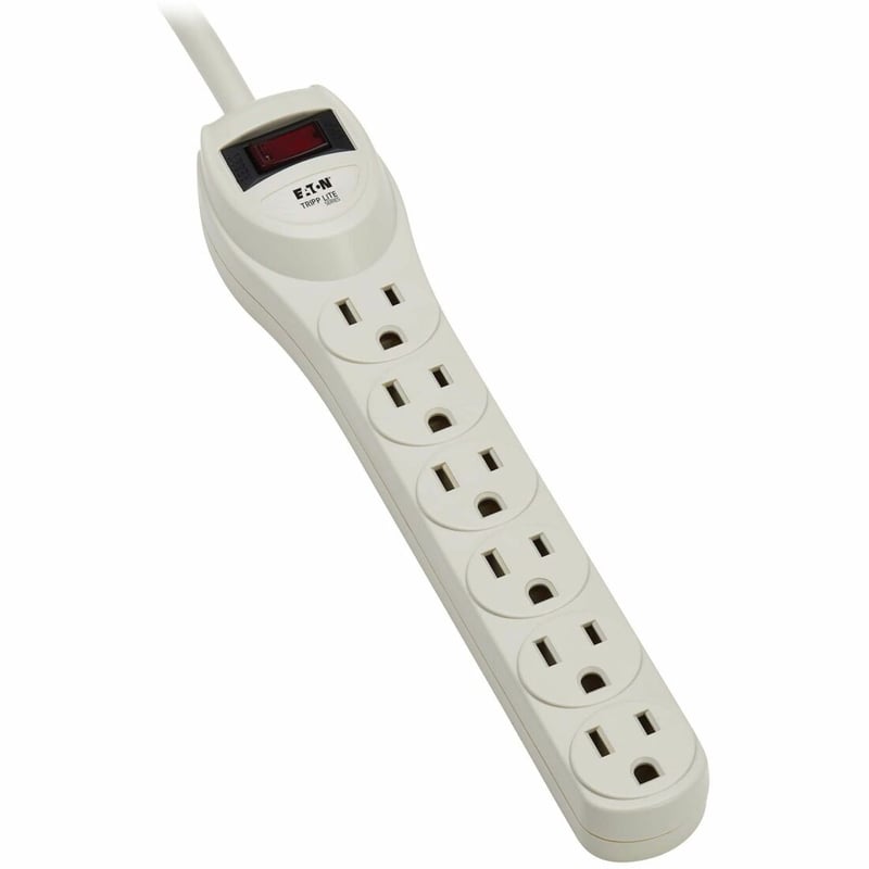 Tripp Lite by Eaton Waber Power Strip 6-Outlet Industrial 5-15R 5-15P 4ft Cord 120V - Thumbnail 1
