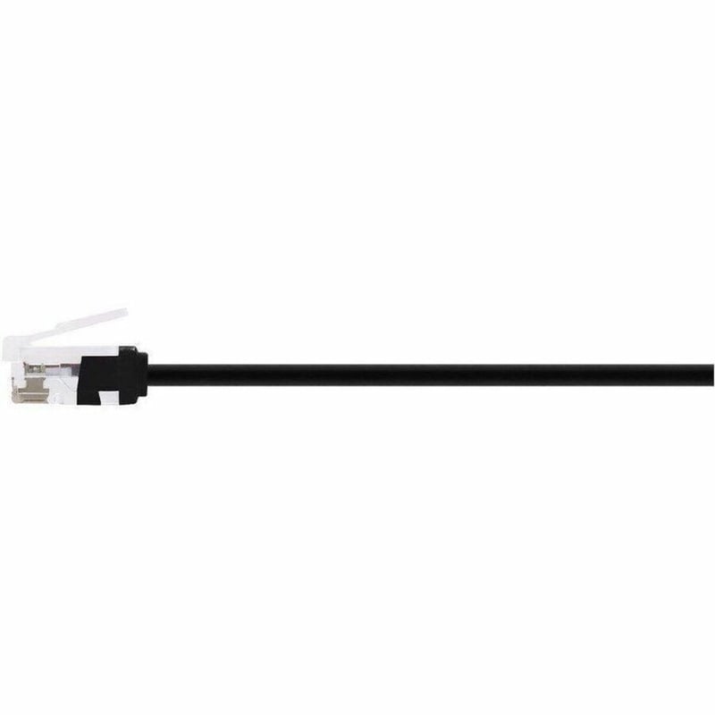 MONOPRICE CAT6 3FT BLACK PATCH CABLE_ UTP_ 32AWG_ 550MHZ_ PURE BARE COPPER_ SNAG - Thumbnail 2
