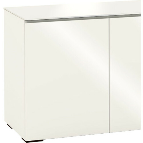 Salamander Designs 3-Bay, Low-Profile, Wall Cabinet Dual Monitor Bundle - Thumbnail 2