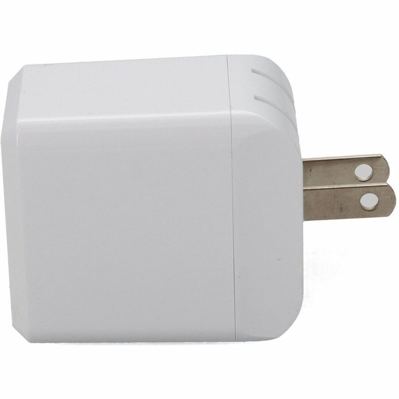 Wall Charger to 1X USB-C 3.1 5V at 3A, 9V at 2A, or 12V at 1.5A 18W total, White - Thumbnail 2