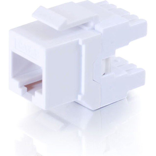 CAT6 180 KEYSTONE JACK WHT - Thumbnail 5