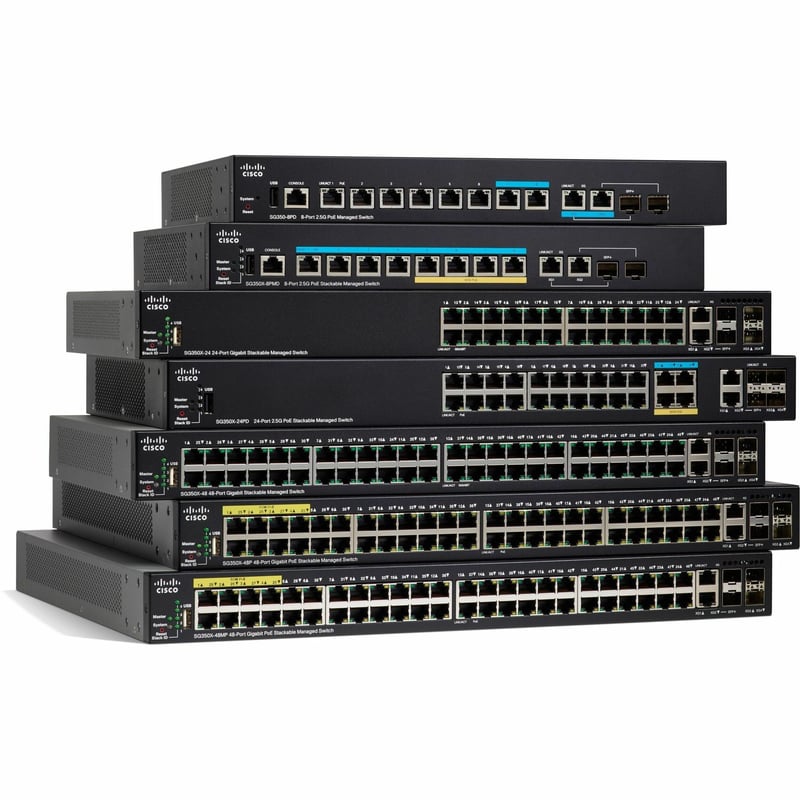 CISCOSG350X-24P 24-PORTGIGABITPOESTACKABLES/W REMANUFACTURED - Thumbnail 1