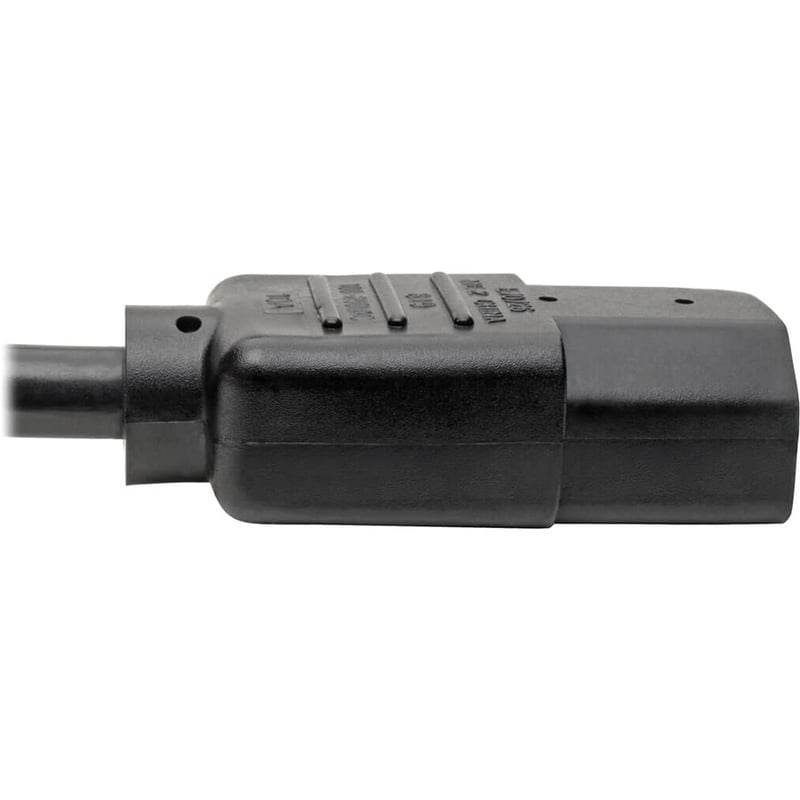 Eaton Tripp Lite Series PDU Power Cord, C13 to C14 - 13A, 250V, 16 AWG, 5 ft. (1.52 m), Black - Thumbnail 4