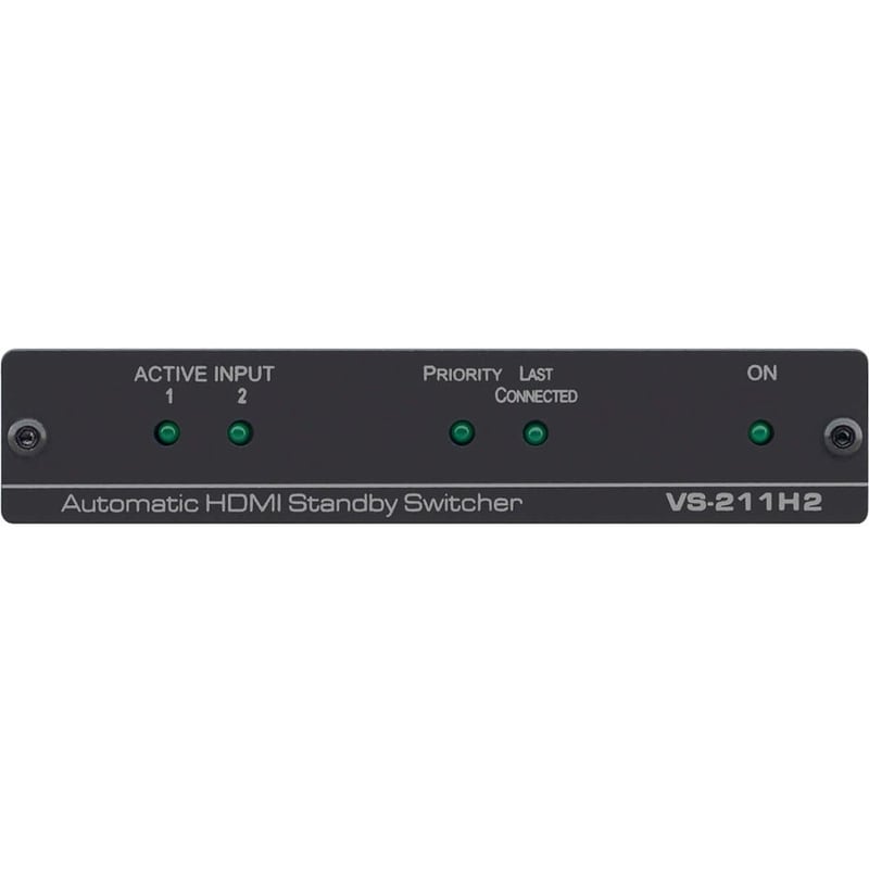Kramer 2x1 4K60 4:4:4 HDCP 2.2 HDMI 2.0 Automatic Standby Switcher - Thumbnail 1