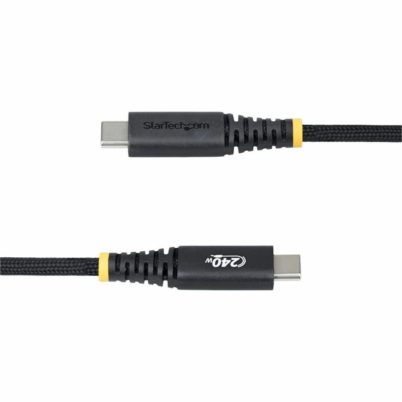USB-C CABLE USB-IF CERTIFIED 240W PD/SILICONE JACKET/RUGGED - Thumbnail 3