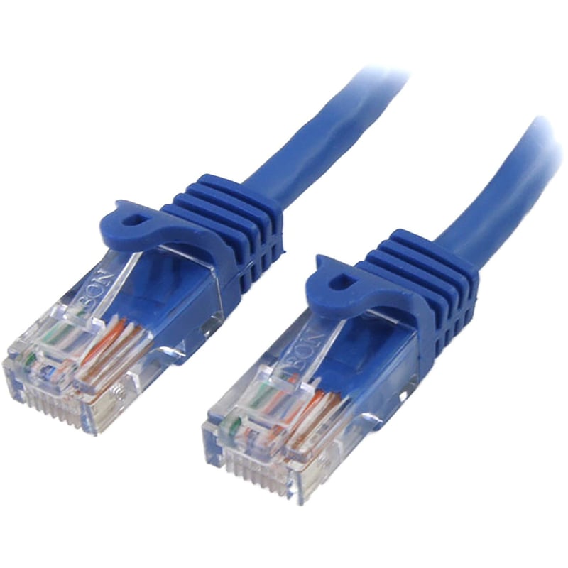 StarTech.com 100 ft Blue Snagless Cat5e UTP Patch Cable - Thumbnail 1