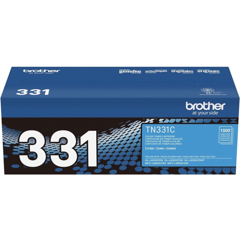Brother Genuine TN331C Cyan Toner Cartridge
