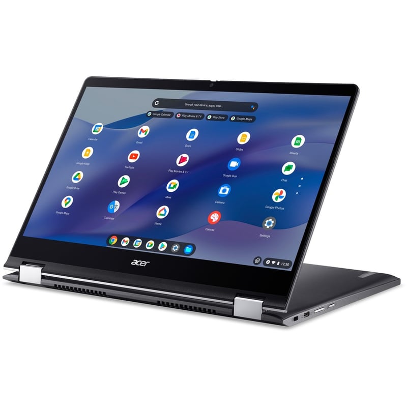 Acer Chromebook Spin 514 CP514-3WH CP514-3WH-R2HP 14" Touchscreen Convertible 2 in 1 Chromebook - Full HD - 60 Hz - AMD Ryzen 5 5625C - 16 GB - 256 GB SSD - English (US) Keyboard - Iron - Thumbnail 2