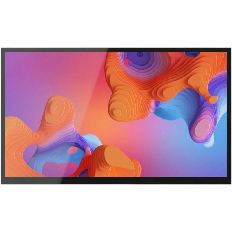 ASPEKT 32 4K UHD GLOSS DOCKING TOUCH MONITOR SILVER NO STAND - Thumbnail 1