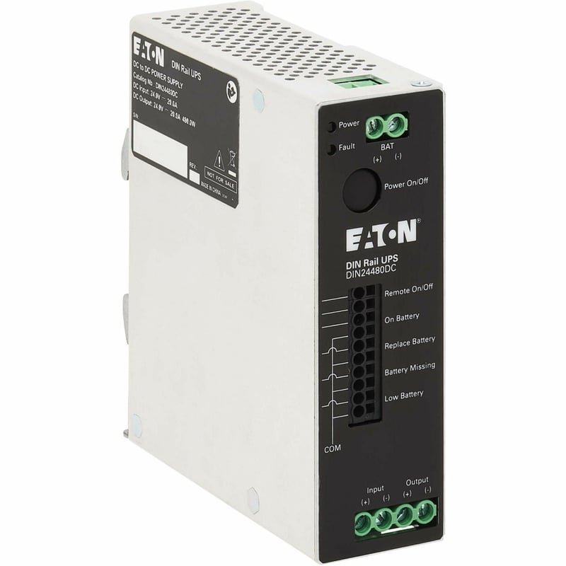 Eaton DIN24480DC 480VA DIN Rail UPS - Thumbnail 1