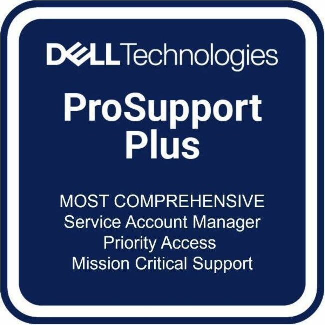 Upgrade from 1Y Next Business Day to 3Y ProSupport Plus 4H Mission Critical