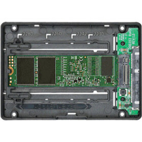 Icy Dock EZConvert MB703M2P-B M.2 SATA SSD to 2.5" SATA SSD Converter Adapter