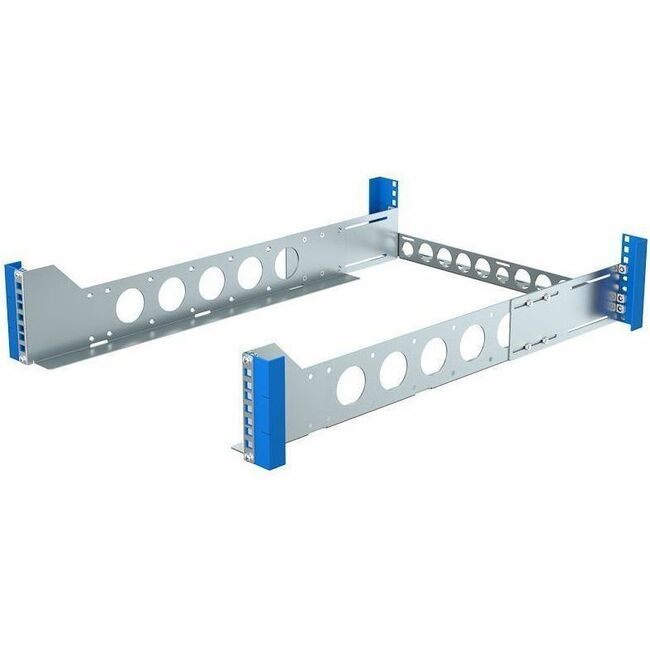 Rack Solution Mounting Rail Kit for Rack, Rack Server - Blue - TAA Compliant - Thumbnail 1