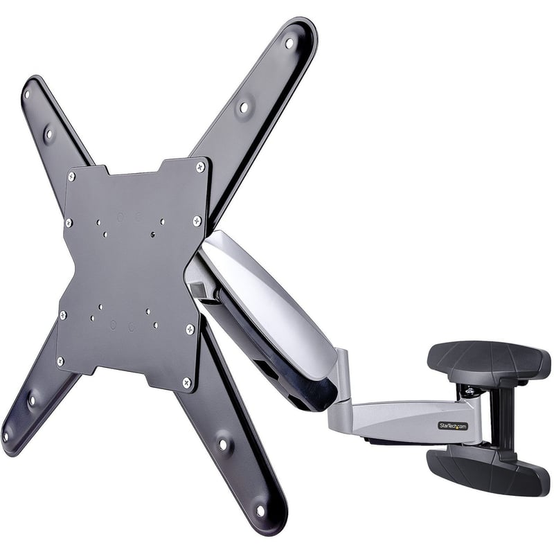 StarTech.com VESA TV Wall Mount, Adjustable Full Motion TV Wall Mount For 23"-55" Displays, Extendable/Tilting/Swivel TV Wall Mount - Thumbnail 1