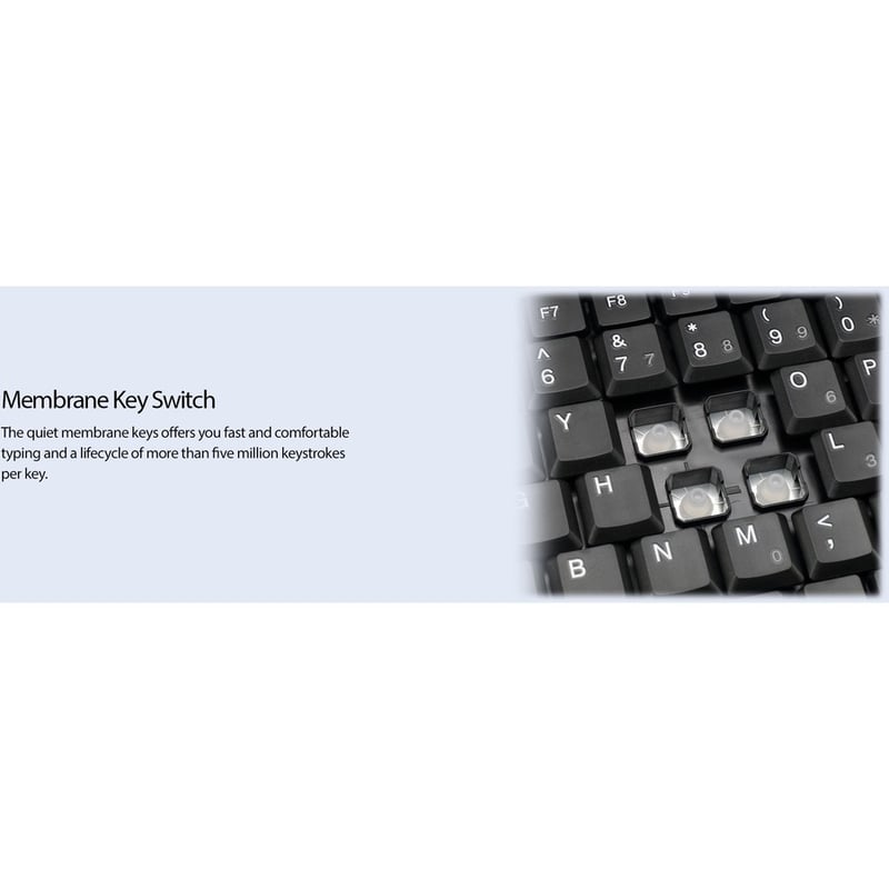 WIRELESS MINI TOUCHPAD KEYBOARD USB - Thumbnail 5
