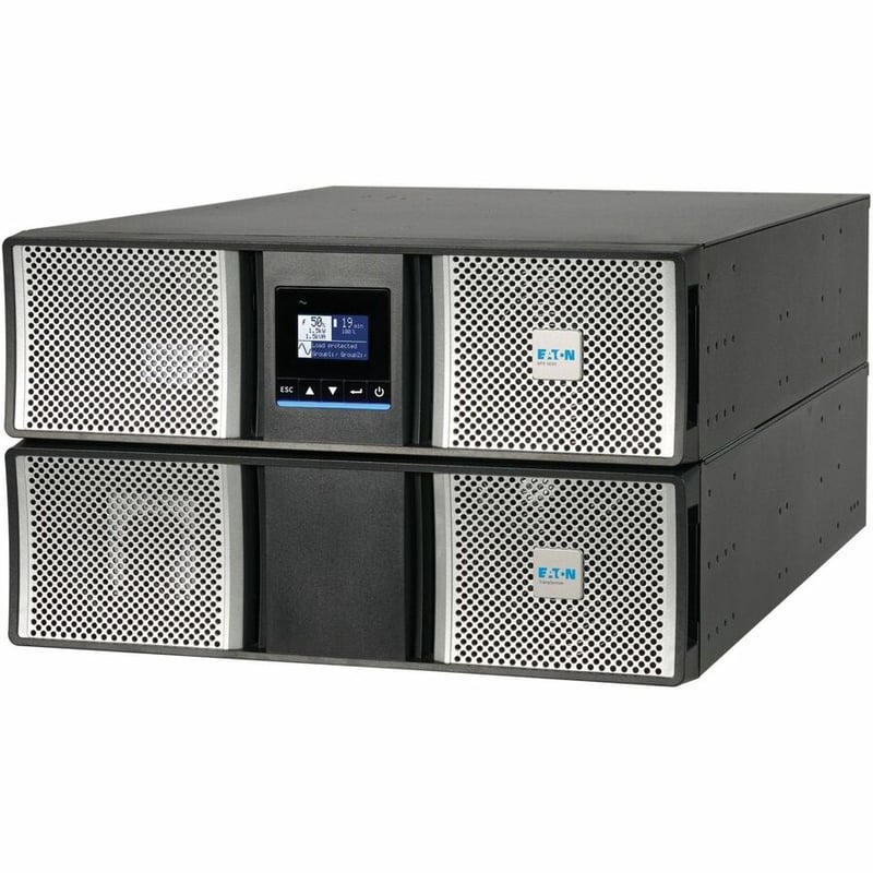 Eaton 9PX G2 3000VA 3000W 208/120V Online Double-Conversion UPS - L6-30P Input, 6x 5-20R, 1x L6-30R, 1x L14-30R, Cybersecure Network Card, Extended Run, 6U Rack/Tower