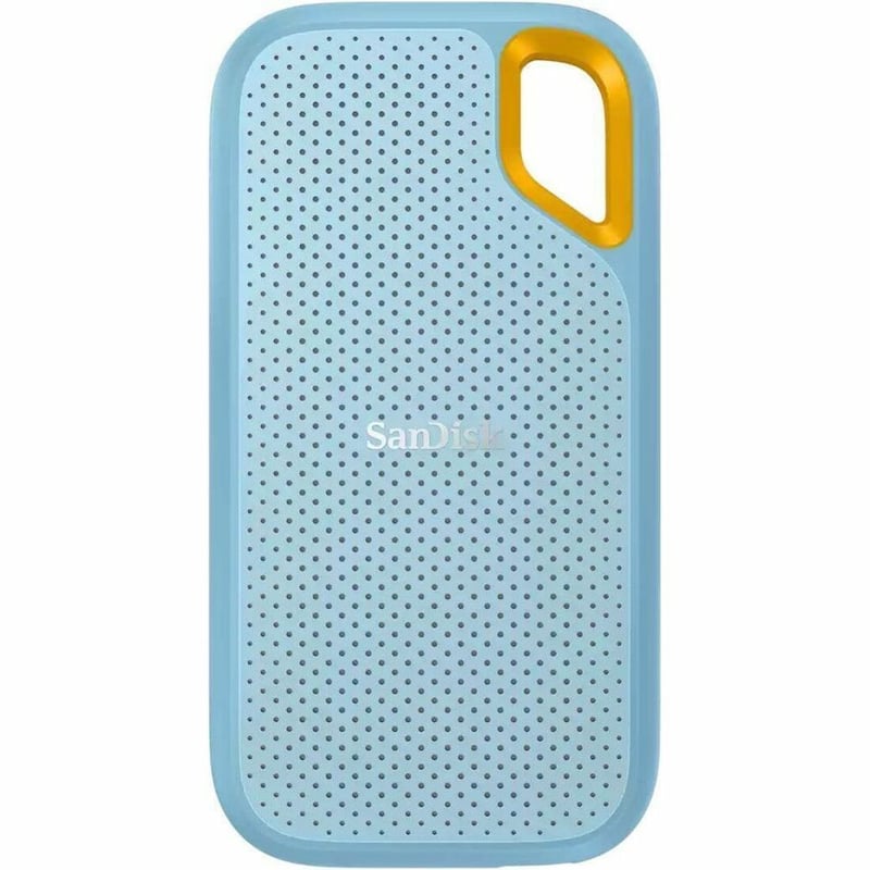 SanDisk Extreme V2 SDSSDE61-2T00-G25B 2 TB Portable Solid State Drive - External - Sky Blue - Thumbnail 1