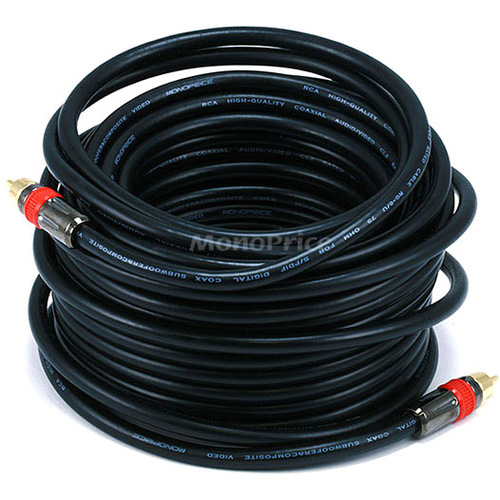 COAXIAL AUDIO/VIDEO RCA CL2 RATED 50FT - Thumbnail 1