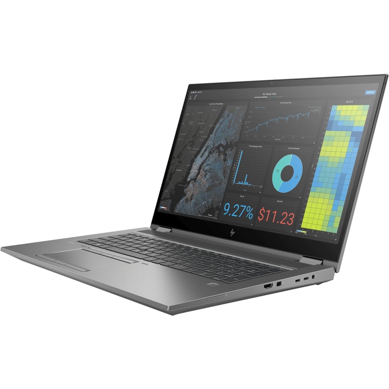 HP ZBook Fury 17 G7 17.3" Mobile Workstation - Intel Core i7 10th Gen i7-10850H - vPro Technology - 64 GB - Thumbnail 1