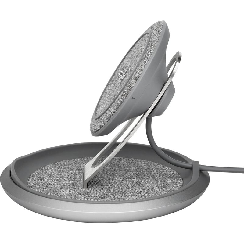 Moshi Lounge Q Wireless Charging Stand, Qi-certified 15 W Fast-charging with Adjustable Height for all Phones, Vertical or Horizontal Charging - Thumbnail 2