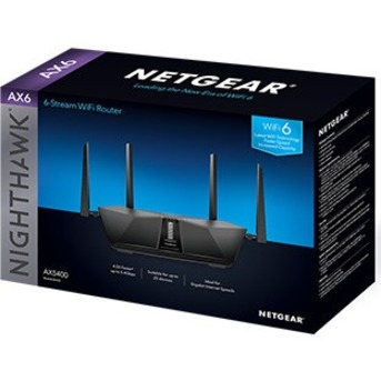 Netgear Nighthawk AX6 RAX50 Wi-Fi 6 IEEE 802.11ax Ethernet Wireless Router - Thumbnail 2