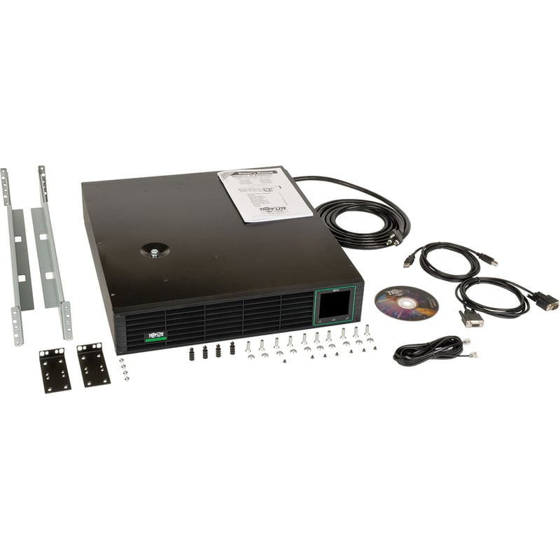 Tripp Lite by Eaton UPS SmartPro 120V 2.2kVA 1.92kW Line-Interactive Sine Wave UPS Lithium Iron Phosphate (LiFePO4) Batteries 2U LCD USB DB9 - Thumbnail 4