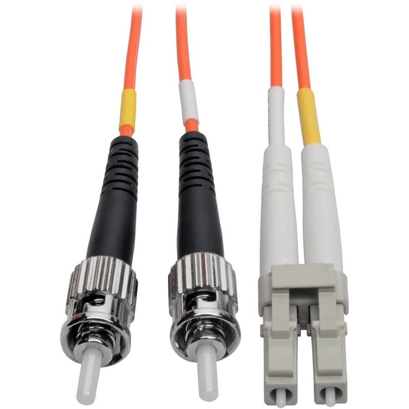 Eaton Tripp Lite Series Duplex Multimode 62.5/125 Fiber Patch Cable (LC/ST), 1M (3 ft.) - Thumbnail 1