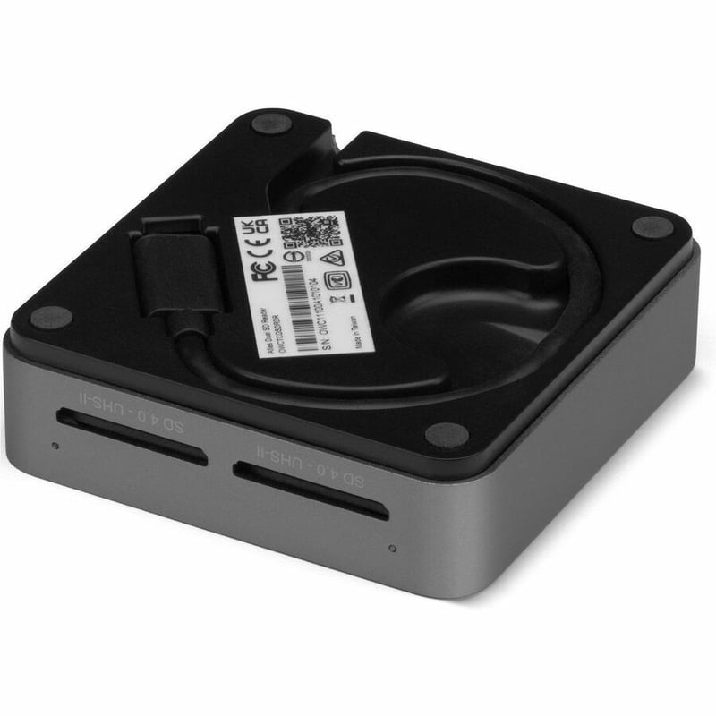 OWC ATLAS DUAL SD CARD READER WITH USB-C (10GB/S) - SDXC UHS-II - WORK WITH TWO - Thumbnail 4