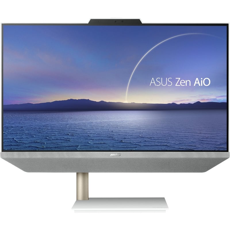 Asus Zen AiO M5401WUA-DS503T All-in-One Computer - AMD Ryzen 5 5500U Hexa-core (6 Core) 2.10 GHz - 8 GB RAM DDR4 SDRAM - 512 GB M.2 PCI Express NVMe 3.0 SSD - 23.8" Full HD 1920 x 1080 Touchscreen Display - Desktop - White