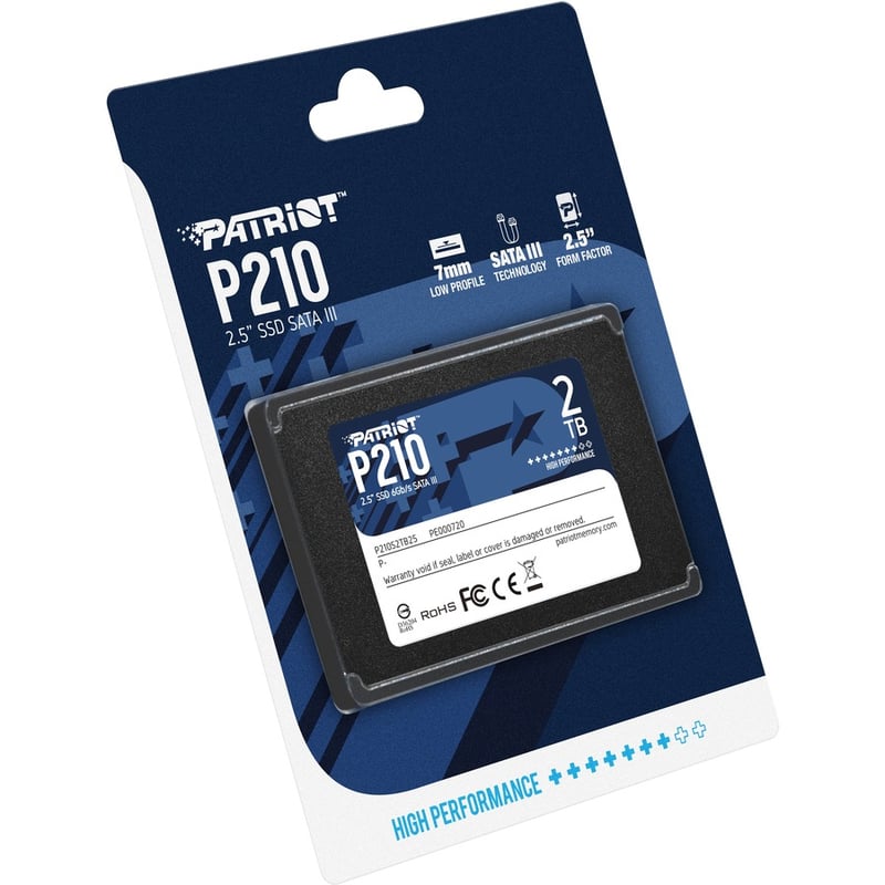 PATRIOT P210 2TB SATA3 2.5 SSD - Thumbnail 5