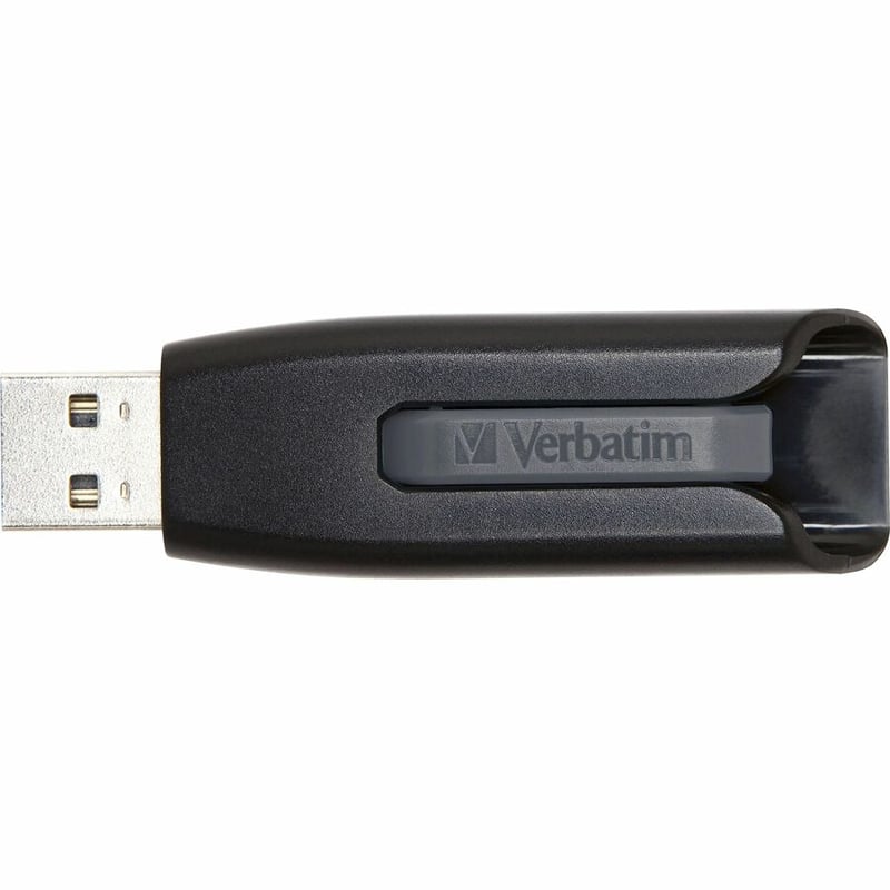 64GB Store 'n' Go V3 USB 3.2 Gen 1 Flash Drive - Gray - Thumbnail 2