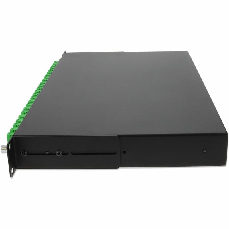 AddOn 19-inch Rack Mount 1U Patch Panel with 24 APC SC Duplex, Single-Mode OS2 - Thumbnail 2