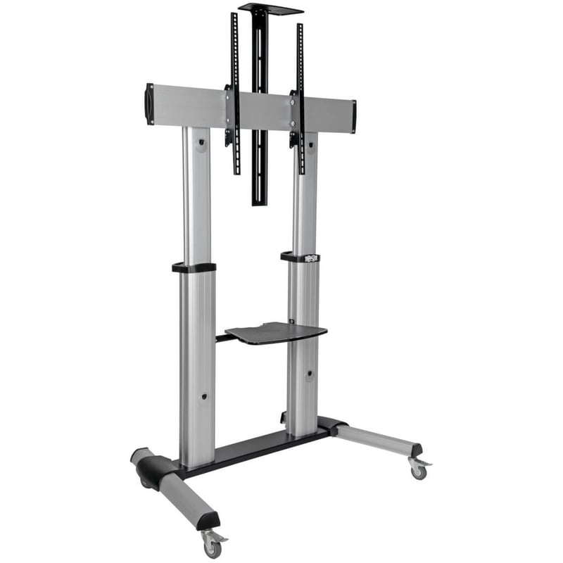 Eaton Tripp Lite Series Heavy-Duty Rolling TV Stand, Height Adjustable, 60" - 100" Screens - Thumbnail 1