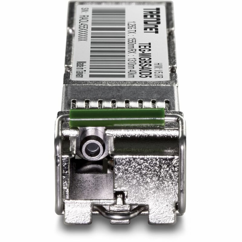 TRENDnet SFP to RJ45 Dual Wavelength Single-Mode LC Module; TEG-MGBS40D5; Must Pair with TEG-MGBS40D3 or a Compatible Module; Up to 40km (24.9 miles); Standard SFP Slot Compatible; Lifetime Protection - Thumbnail 4