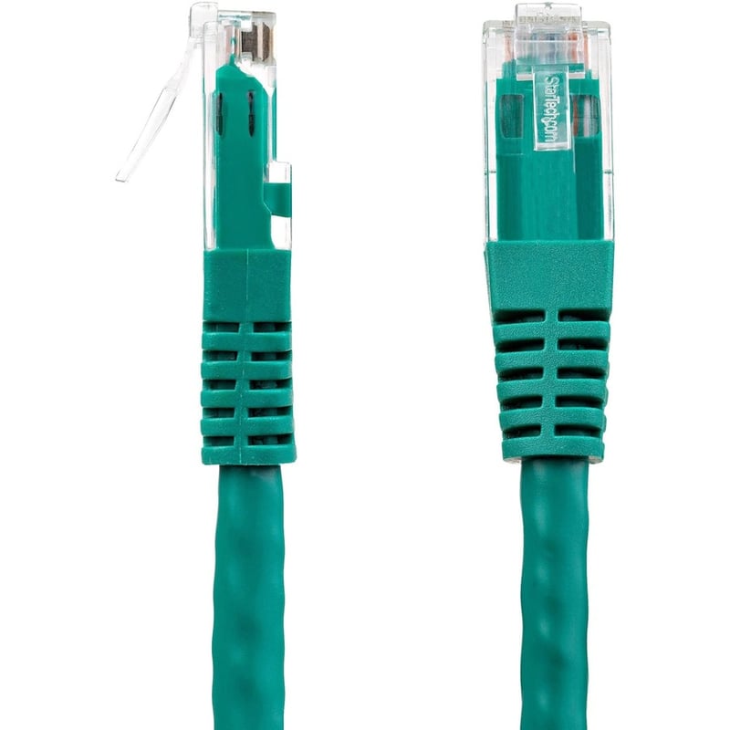 StarTech.com 6ft CAT6 Ethernet Cable - Green Molded Gigabit - 100W PoE UTP 650MHz - Category 6 Patch Cord UL Certified Wiring/TIA - Thumbnail 3