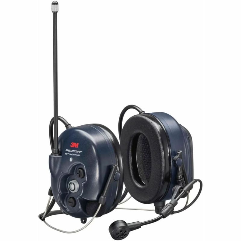 PELTOR WS LITECOM PRO III DARK BLUE NECKBAND 2WAY RADIO INTGERATED - Thumbnail 1