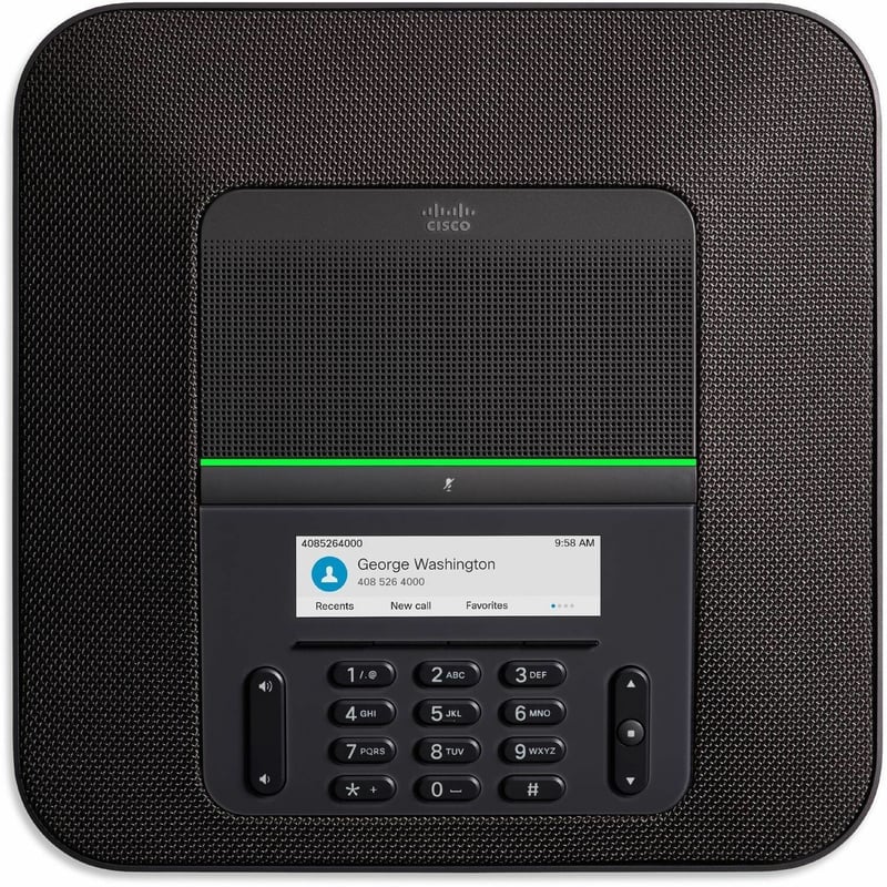 Cisco 8832 IP Conference Station - Refurbished - Corded - Charcoal Black, Charcoal Gray - Thumbnail 1
