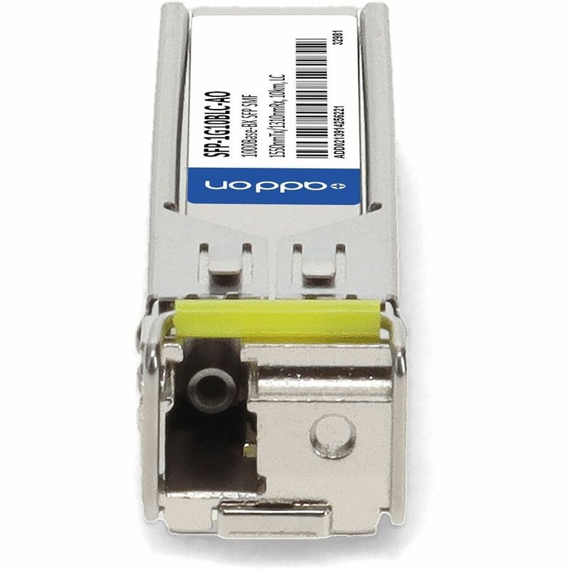 AddOn Moxa SFP-1G10BLC Compatible TAA Compliant 1000Base-BX SFP Transceiver (SMF, 1550nmTx/1310nmRx, 10km, LC)