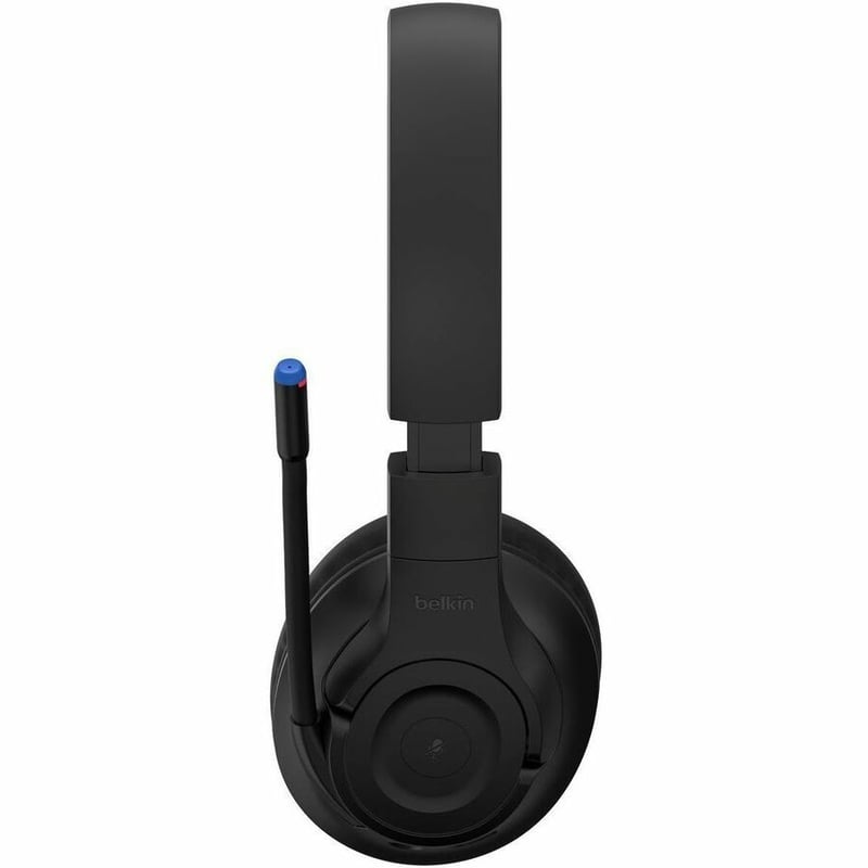 Belkin Wireless Over-Ear Headset for Kids with Mic - On-Ear Earphones for iPhone, iPad, Fire Tablet & More - Black - Thumbnail 5