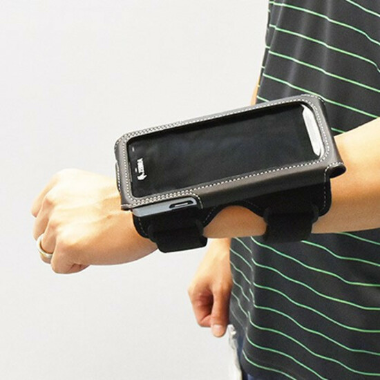Agora Edge Carrying Case (Wristband) Zebra Handheld Terminal - Black - Thumbnail 3