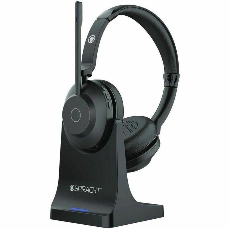 BLUES DUAL EAR BT HEADSET CHARGING BASE INCLUDED
