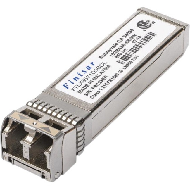 850NM VCSEL PIN 10GBASE-SR/SW 1200-MX-SNL-I 10.5 GBS TRANSCEIVER