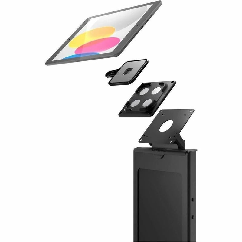 UNIVERSAL TABLET MAGNETIX BRANDABLE FLOOR STAND BLACK - Thumbnail 4