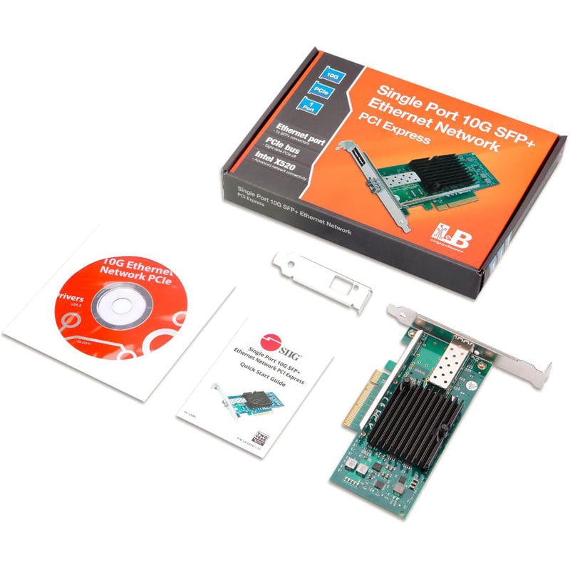 SIIG Single Port 10G SFP+ Ethernet Network PCI Express - Thumbnail 2