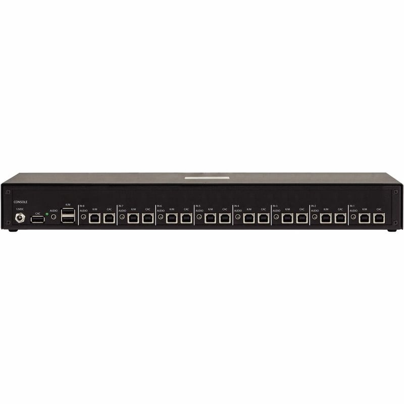 Black Box KM Switch, NIAP 4.0 Certified - 8-Port, CAC - Thumbnail 2