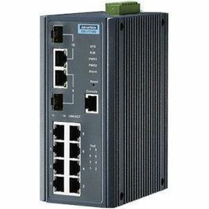 MANAGED POE+ SWITCH 8G + 2G COMBO MANAGED POE+ SWITCH W/WIDE