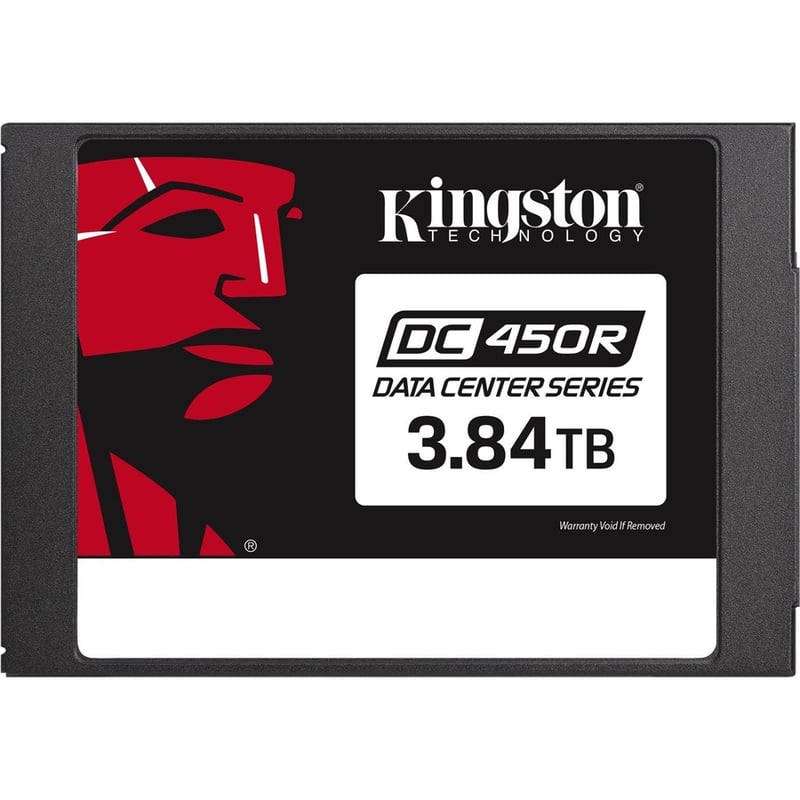 Kingston DC450R 3.84 TB Solid State Drive - 2.5" Internal - SATA (SATA/600) - Read Intensive - Thumbnail 2