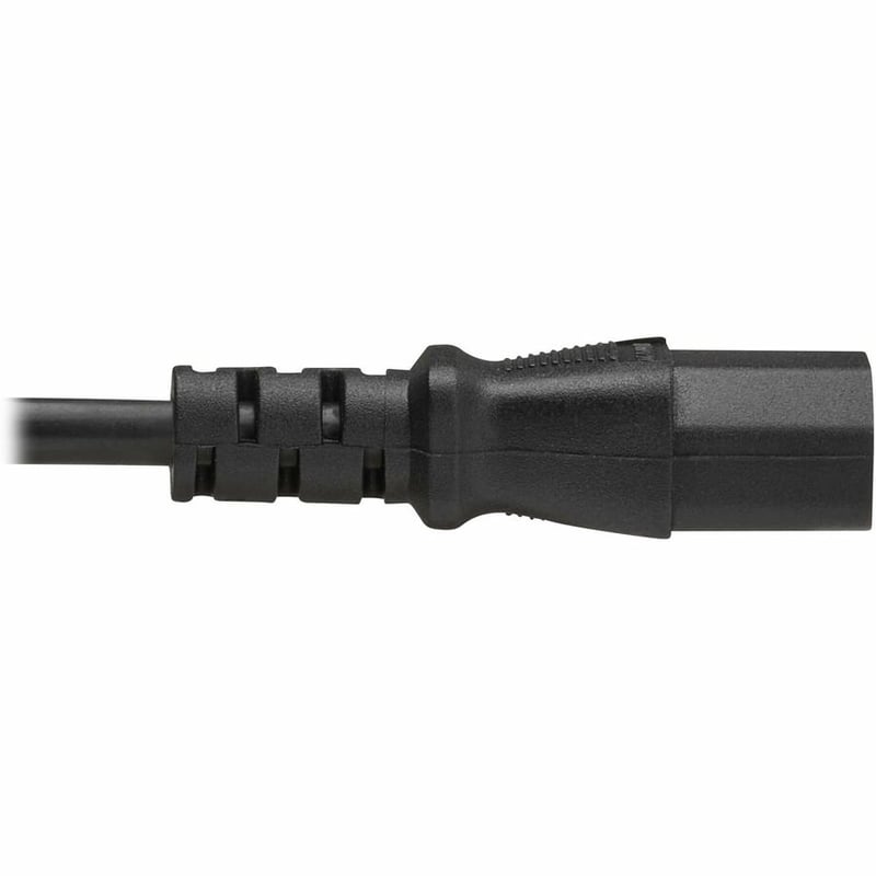 PDU POWER CORD SCHUKO TO C13 10A 100-250V H05VV-F 2M BLACK - Thumbnail 4
